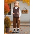 thumbnail image 6 of Ingzy Baby Girls Boys Fleece Vest Toddler Lightweight Fall Winter Warm Sleeveless Outerwear Jacket with Pockets, 6 of 8