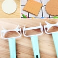 thumbnail image 5 of HEALEEP 3Pcs Cookie Shaper Plastic Baking Tools for Home Bakers in Multi Color, 5 of 5