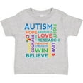 thumbnail image 3 of Inktastic Autism Support Slogan Boys or Girls Toddler T-Shirt, 3 of 5