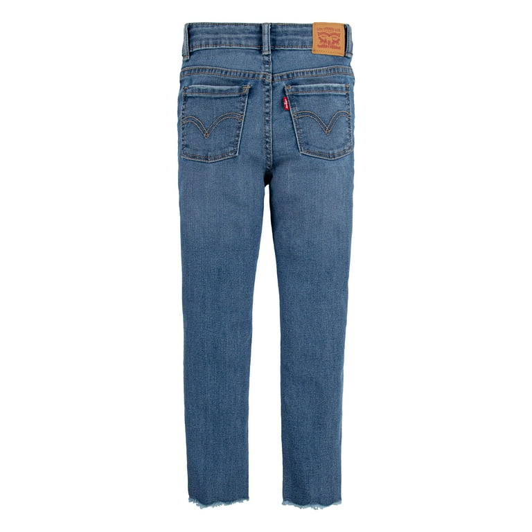 Levis Girls 720 High Rise Super Skinny Jeans - Comfy Fit - Walmart.com