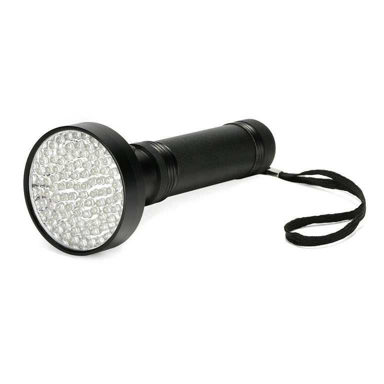 100 LED UV Ultraviolet Blacklight Flashlight Lamp Torch Inspection Light Outdoor
