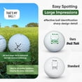 thumbnail image 3 of Ball Tatt - Golf Ball Stamp Monogram Initial Self-Inking Reusable Permanent Ink Ball Marker, 3 of 7