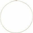 thumbnail image 2 of Auriga Fine Jewelry 14k Rose Gold 1.2 mm Elongated Box Chain Necklace 24", 2 of 4