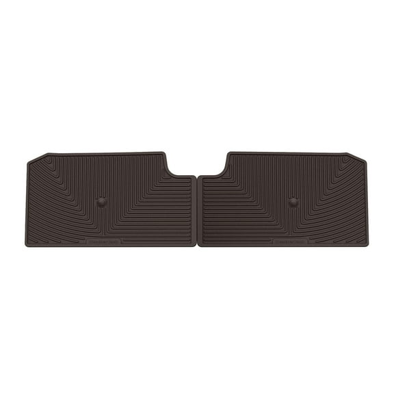 WeatherTech All-Weather Floor Mats compatible with 2021-2024 Toyota Sienna - 2nd Row, Cocoa