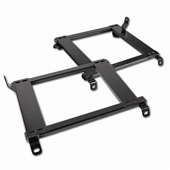 Spec-D Tuning Racing Seats Mounting Brackets Rail Track Pair for 1996-2000 Honda Civic 2/3/4Dr