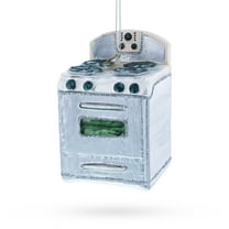 Stove Glass Christmas Ornament