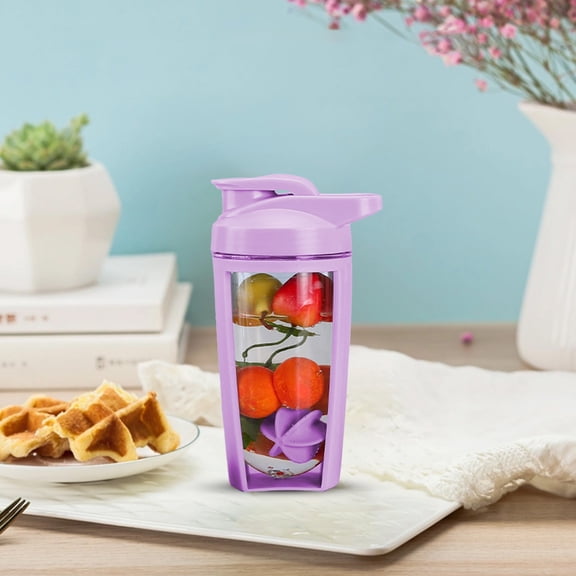Protein Powder Shaker Bottle 500ml Water Capacity Scale Mixer Cup Fitness Sports Water Bottle Handheld Design
