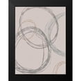 thumbnail image 2 of Lee, Judson 15x18 Black Modern Framed Museum Art Print Titled - Lead Circles I, 2 of 5