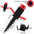 thumbnail image 2 of porte-parasol, Pour Poteaux 22-32 Mm Support De Parasol, Support Vis Avec Poigne Pour Parasol, Douille De Sol Pour Plage/sable/pelouse/sol, 2 of 5