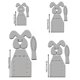 thumbnail image 4 of Easter Storage Basket Bag Templates Hand-made DIY Craft Tools Home Sewing Art Craft, 4 of 4
