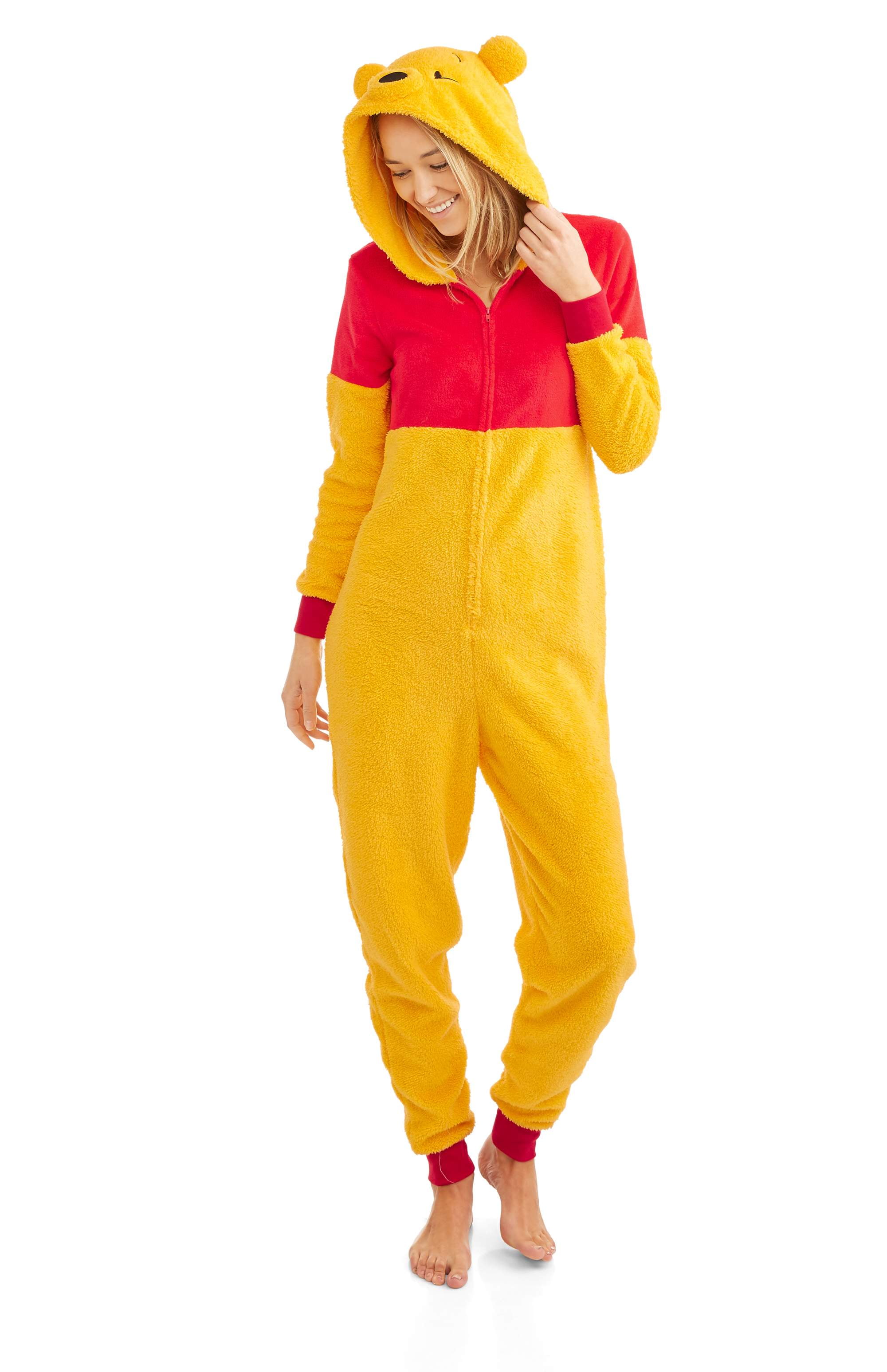 Winnie the pooh women's and women's plus sleepwear adult costume union ...
