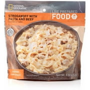 National Geographic Premium Emergency Food Storage Instant Beef Stroganoff Pouch