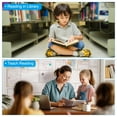 thumbnail image 6 of Uxcell A4 Size Guided Reading Sheet Correction Lighting Gel Filter Colored Overlay Transparent Color Film Yellow 6pcs, 6 of 6