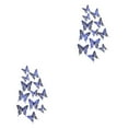 thumbnail image 2 of Baohd Add Of Color With Colorful Butterflies Wall Stickers Decorative Butterflies Simulated Butterflies Home Decor LK12 blue 2Set, 2 of 6