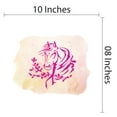 thumbnail image 4 of Animal Wall Decals for Children Bedroom - Horse Head on Watercolour Background Horse DIY & Creativity Boy Girl Bedroom Wall Sticker - Size: 10 In x 8 In, 4 of 5
