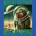 thumbnail image 3 of Bobrini Cactusini Su Saturno T-shirt Italian Brainrot Gen Z Meme Men's Tee, 3 of 7