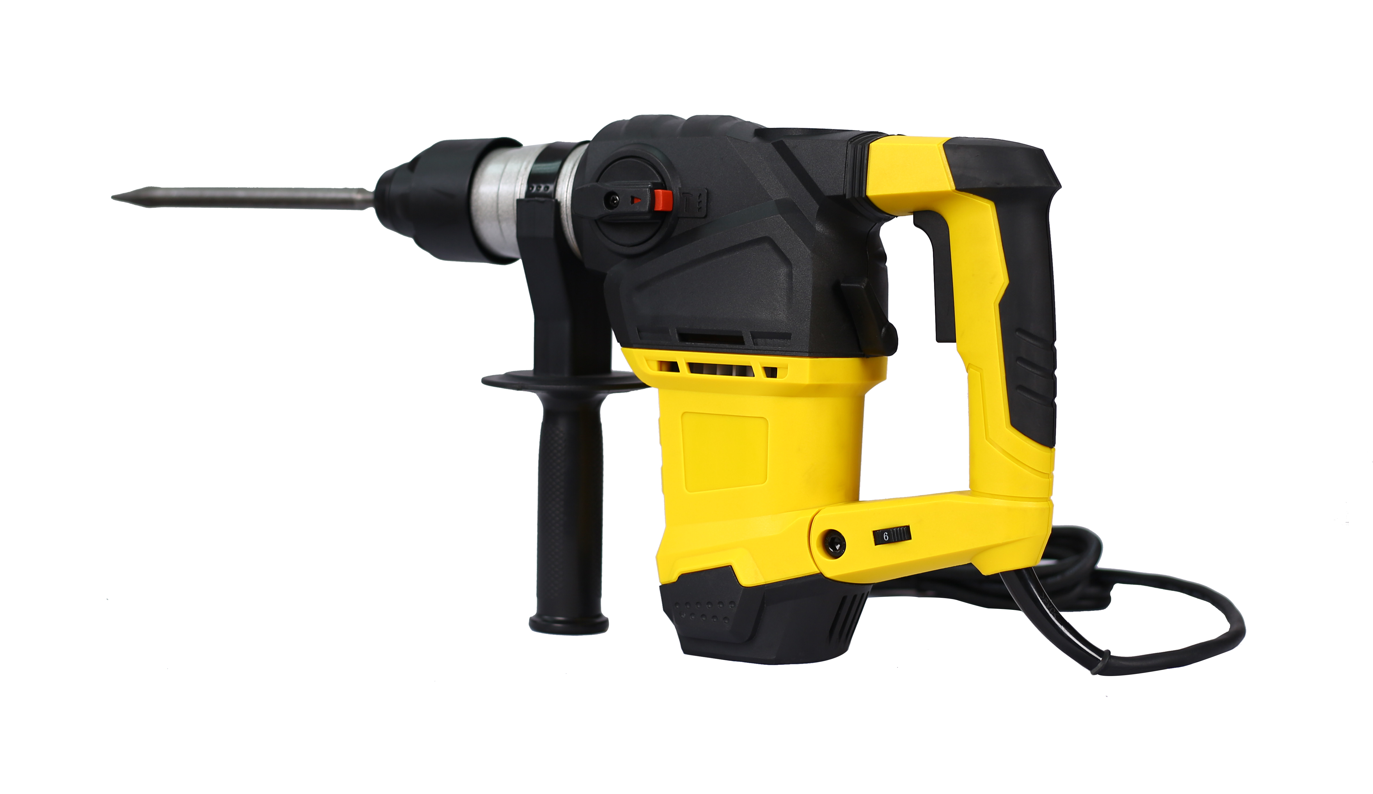 Clearance! 1-1/4 Inch SDS-Plus 13 Amp Rotary Hammer Drill Heavy Duty, Safety  Clutch Functions with Vibration Control,Including Grease, Flat Chisels,  Point Chisels and Drill Bits