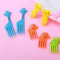 thumbnail image 3 of 126Pcs Animal Food Picks for Kids Lunch Bento Box Accessories Cute Reusable Plastic Fruit Forks Cartoon Toothpicks Decor Party Set Mini Decorations and Parties Toothpick Deco, 3 of 7