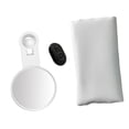 thumbnail image 1 of Miulika Mobile Phone Mirror Reflection Clip Kit Multifunctional for Travel Universal White, 1 of 9