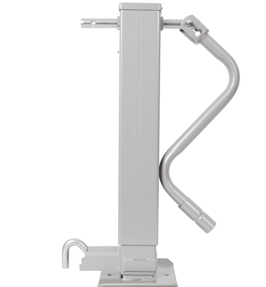 Weld On Trailer Jack 12000lb Capacity Sidewind Crank 26in Travel