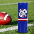 thumbnail image 3 of Buffalo Tumbler Cup Football Tumbler with Flip Lid and Straw - Buffalo Gifts for Men -Insulated Stainless Steel Cup Travel Mug -20 OZ Coffee Travel Mugs for Women, 3 of 6