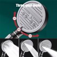 thumbnail image 5 of 3 Adjustable High Pressure Shower Head, Water Massage Shower, Water Saving Bathroom Accessory, Powerful Spray, Craftsmanship, Easy To Install, 5 of 6