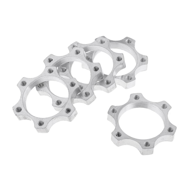 Bujes Roscados para Bicicleta Macarena Adaptador de Brida de Perno de Rotor de Freno de Disco 5 Piezas
