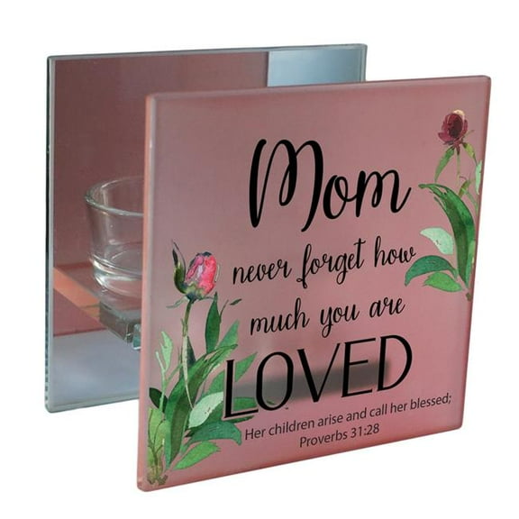 Cottage Garden MCHQ28SBH Mom, You Are Loved Proverbs 31 Candle Holder