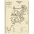 thumbnail image 2 of His Majestys Corps 25x32 White Modern Wood Framed Museum Art Print Titled - Boston Massachusetts - His Majestys Corps 1775, 2 of 4