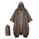 thumbnail image 1 of Chaqueta impermeable ligera y reutilizable para senderismo con capucha para actividades al aire libre, capa de PU para hombre, 1 of 4