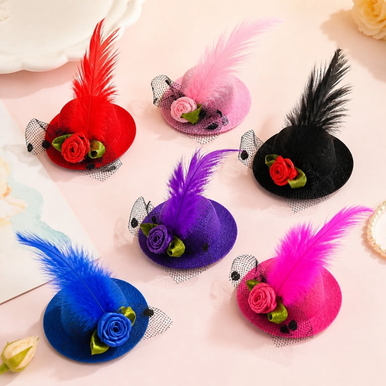Fascinator Hat for Women Tea Party Hats for Women Tiny Hat  display picture 2