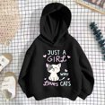thumbnail image 4 of RMGVDSD Girls Hoodies Sweatshirts Graphic Cartoon Print Long Sleeve Casual Pullover Soft Comfy Hooded Sweatshirt Tops for Kids Hoodie Comfy Sweatshirt 5-6 Years, 4 of 4