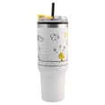 thumbnail image 2 of Termo Alto de Acero Inoxidable con Doble Pared y Tapa Hermética, Diseño Snoopy, Colección Peanuts, Capacidad 1.2L, Blanco, 2 of 7