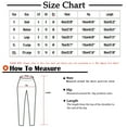BLTIBY Womens Slim Waist Pants Solid Color Comfy Stretch Fashion Casual
