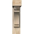 thumbnail image 2 of Ekena Millwork 5 1/2"W x 22"D x 22"H Olympic Block Smooth Bracket w/ Offset Brace, Douglas Fir, 2 of 25