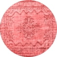 thumbnail image 1 of Ahgly Company Indoor Round Persian Red Traditional Area Rugs, 6' Round, 1 of 4