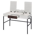 thumbnail image 3 of Verster Built-in USB Port Writing Desk in Natural & Black Finish, 3 of 8
