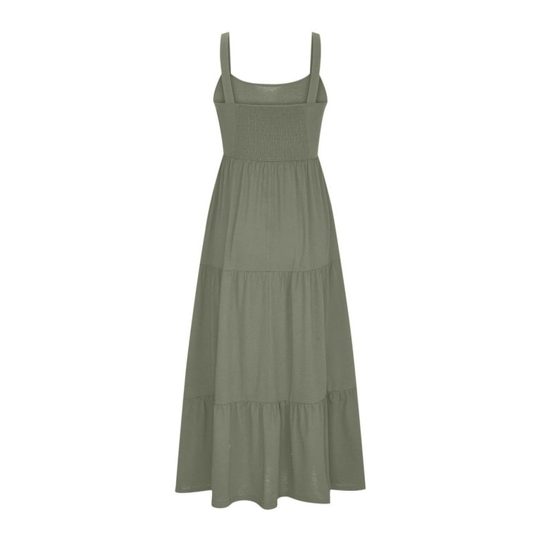 green emerald velvet dress Light Olive Printed Tiered Maternity Maxi Dress  PinkBlush
