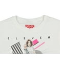 thumbnail image 4 of Stranger Things Womens' Eleven Friends Don't Lie Long Sleeve Crop Top T-Shirt, 4 of 6