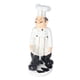thumbnail image 2 of Estatua de chef estilo rural americano, delantal de chef, decoración para restaurante, cafetería, cocina., 2 of 14