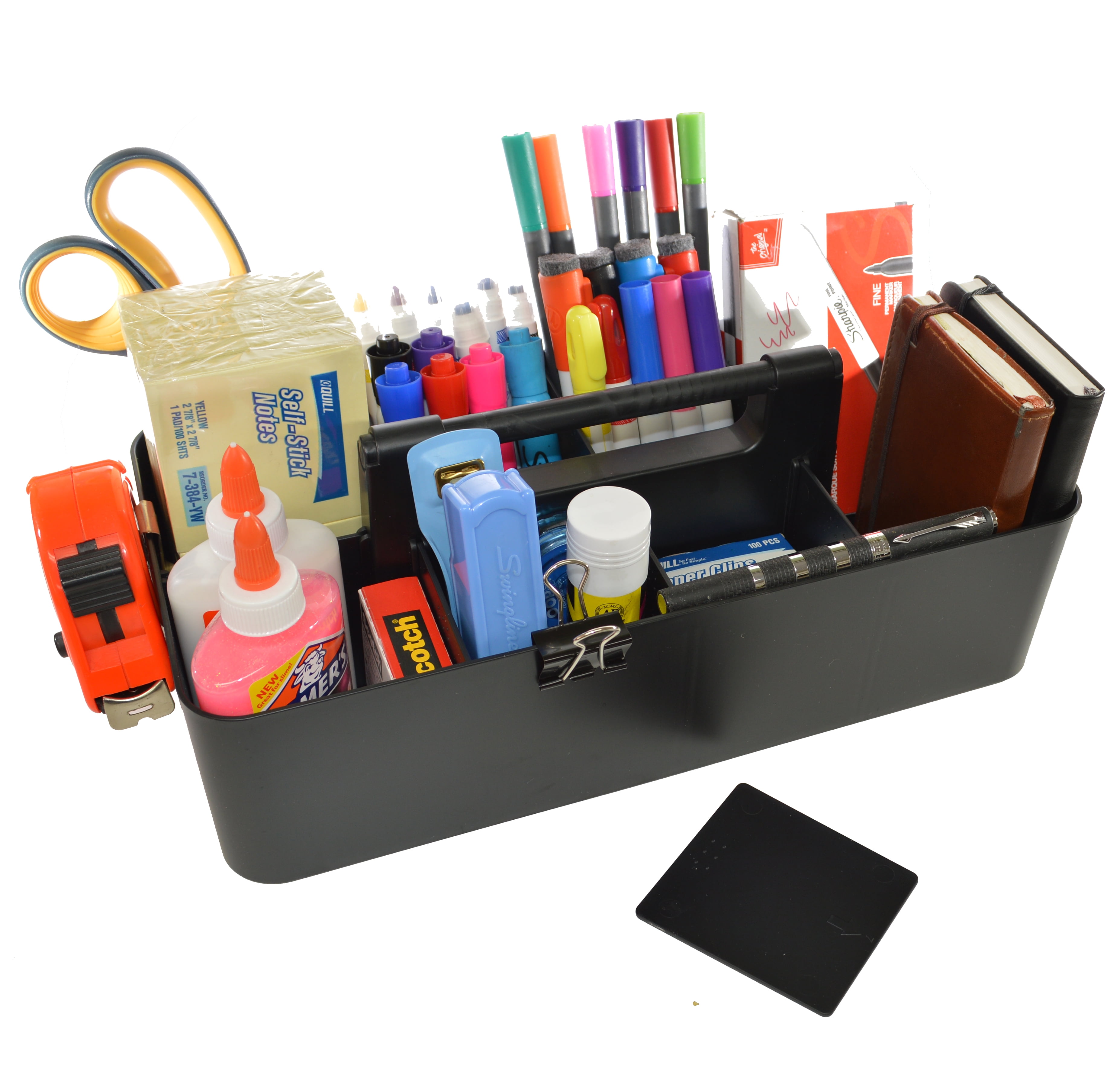 Enjoy Organizer Plastic 8-Compartment Desktop Organizer, 10 Count, 1 Pack