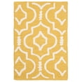 thumbnail image 2 of SAFAVIEH Cambridge Julian Geometric Wool Area Rug, Gold/Ivory, 2' x 3', 2 of 7