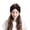 Coffee, variant on Red Non-Slip Thick Hair Bands Polyester Large Thick Turban Head Wrap Headband, Boho Bandana Head Bands for Women's Hair, Non Slip Workout Yoga Hairband Hair Accessories One Size