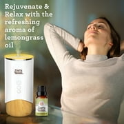 GuruNanda 100% Pure & Natural Lemongrass Essential Oil for Aromatherapy & Diffuser - 15ml