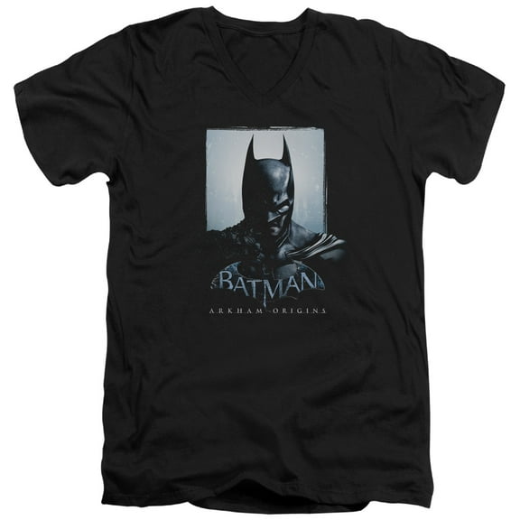 Batman Men's  Two Sides Slim Fit T-shirt Black