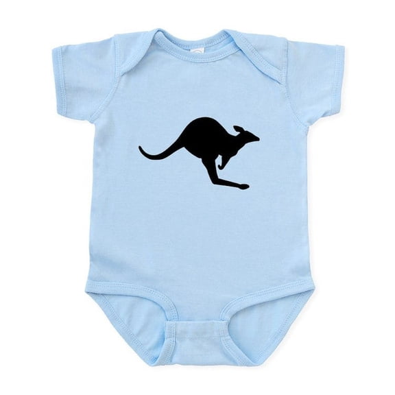 CafePress - Kangaroo Body Suit - Baby Light Bodysuit, Size Newborn - 24 Months