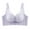 Purple, variant on Women's Push Up Lace Bra Everyday Wireless Comfy Supportive Mini Bow Bralette Breathable Thin Shaping Full Coverage Brasier, Purple, M