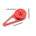 thumbnail image 3 of Lumière de Nuit 3D Maison de Père Noël Rouge avec 2 Modes de Commutation (Bouton & Poupée), 3 Réglages de Luminosité (Full/secondaire/tertiaire), Charge Rapide USB-C (2H de Charge, 10.5-36H d'Utilisation), Adorable Poupée Père Noël, 3 of 6