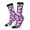 2 Black-1, variant on cartoon rainbow Skull Pattern Sport Socks for Women and Men Crew Socks Sporty Calf Socks Casual Socks