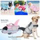 thumbnail image 4 of Chaleco salvavidas para perros de poliéster y EPE, flotabilidad de 8 kg, reflectante, ajustable, para entrenamiento de natación, tallas XS-XL, 3 colores, 4 of 5